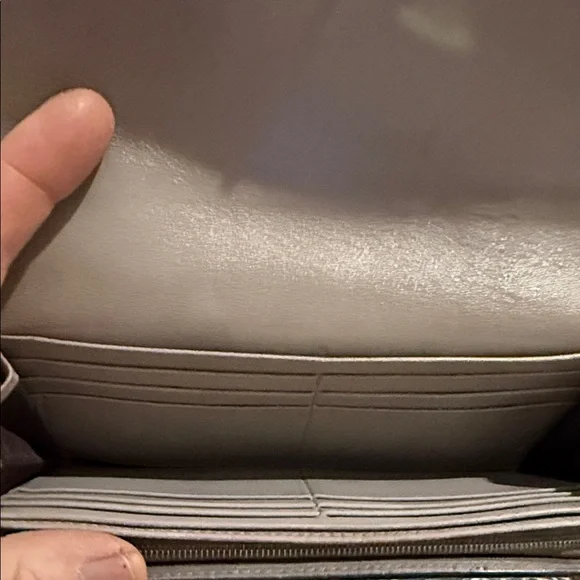 Gucci Purple Leather Zip Wallet with Bamboo Hardware - Picture 8 of 12